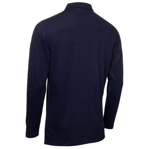 Calvin Klein Medina lange mouwen heren golfpolo shirt (marineblauw)