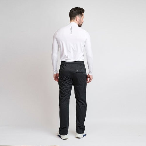 Backtee 4Way Stretch Pro heren golf regenbroek (zwart)