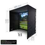 SimSpace ProGolf Indoor – Professionele Indoor golfkooi