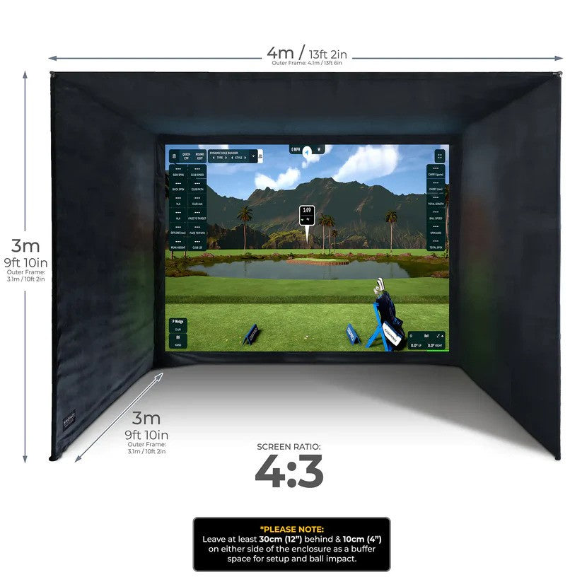 SimSpace ProGolf Indoor – Professionele Indoor golfkooi