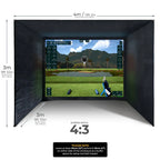 SimSpace ProGolf Indoor – Professionele Indoor golfkooi