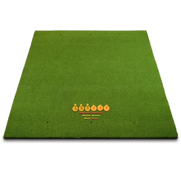 SimSpace standard golf hitting mat 1.5 x 1.5M with adjustable tees