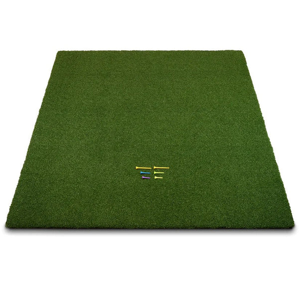SimSpace PremiumTurf golf hitting mat 1.5 x 1.5M with adjustable tees