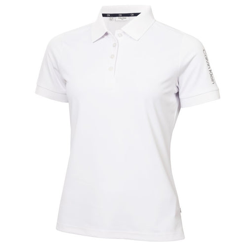 Calvin Klein Club dames golf poloshirt | kleur: Wit