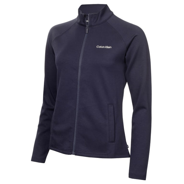 Calvin Klein Blanco Full Zip Women's Golf Vest (Navy Blue)