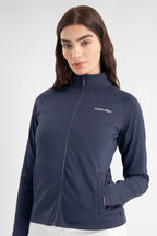 Calvin Klein Blanco Full Zip dames golfvest (marineblauw)