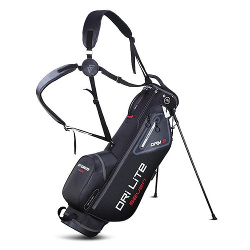 Big Max Dri Lite Seven G golftas - standbag | kleur: Zwart-rood