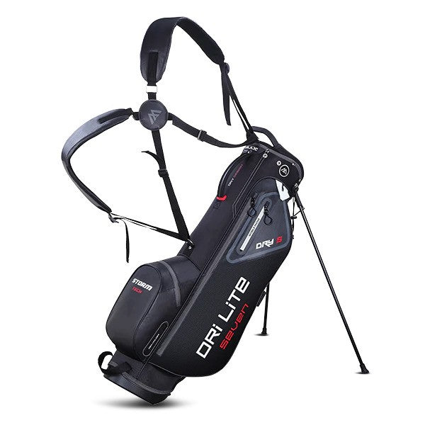 Big Max Dri Lite Seven G golftas - standbag | kleur: Zwart-rood