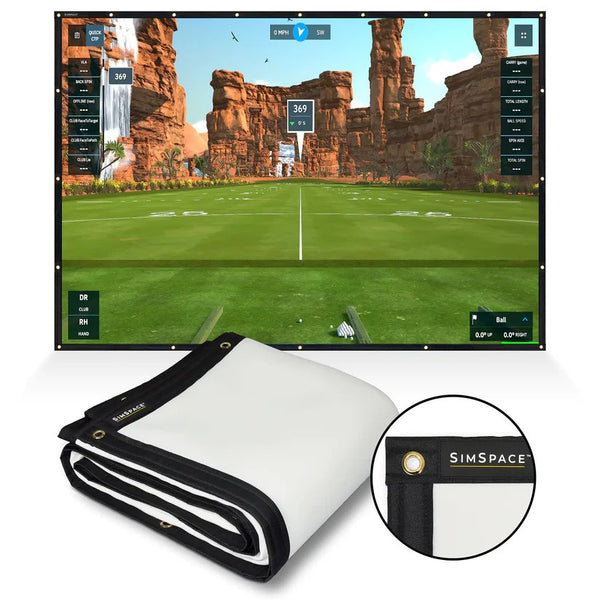 SimSpace Platinum Indoor Golf Impactscherm