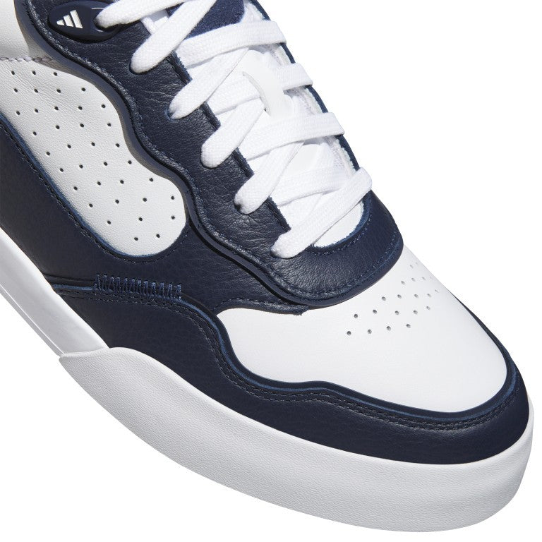 adidas RETROCROSS 25 heren golfschoen (wit-marineblauw)