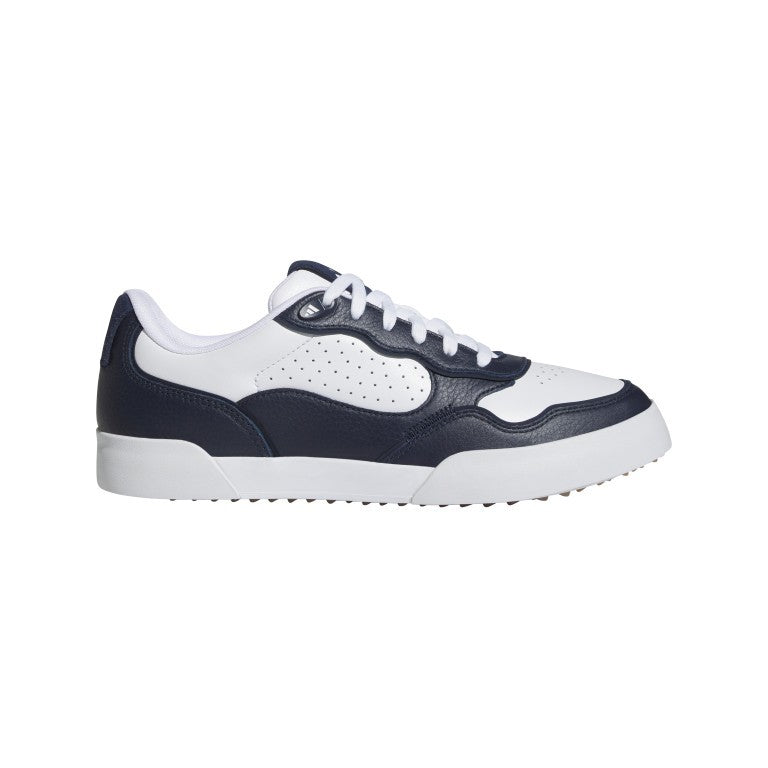 adidas RETROCROSS 25 heren golfschoen (wit-marineblauw)