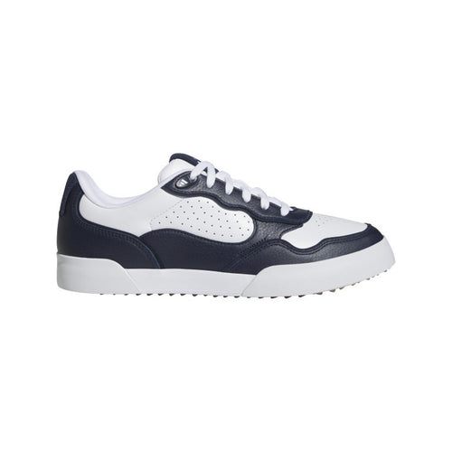 adidas RETROCROSS 25 heren golfschoen (wit-marineblauw)