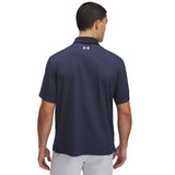 Under Armour T2G Printed heren golfpolo shirt (marineblauw print)