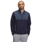 Under Armour Drive Wind - Men's Golf Windbreaker (Navy-Grey-Blue)