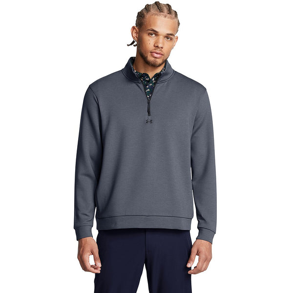 Under Armour Drive Midlayer - heren golf pullover | kleur: Grijs