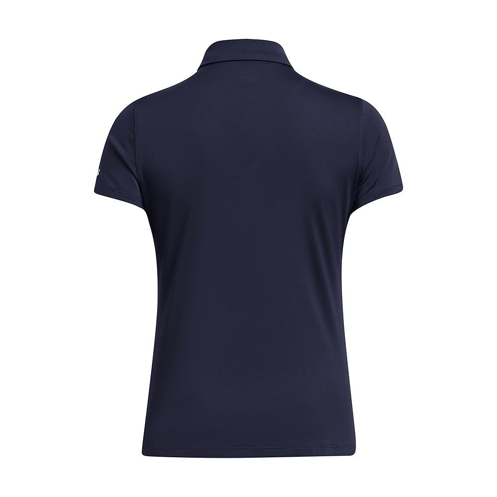 Under Armour Playoff dames golfpolo met korte mouwen | kleur: Marineblauw