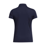 Under Armour Playoff dames golfpolo met korte mouwen | kleur: Marineblauw