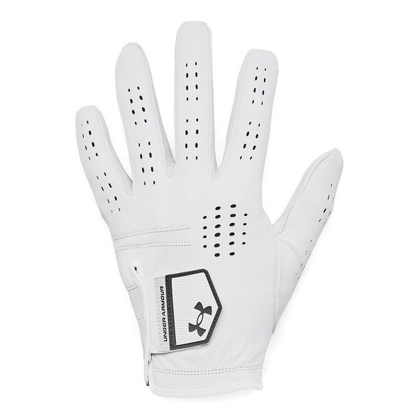 Under Armour Tour heren golfhandschoen (wit)