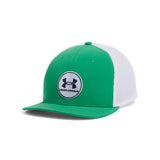 Under Armour Iso-Chill Drive Low Stretch Fit - golfpet | kleur: Groen-wit