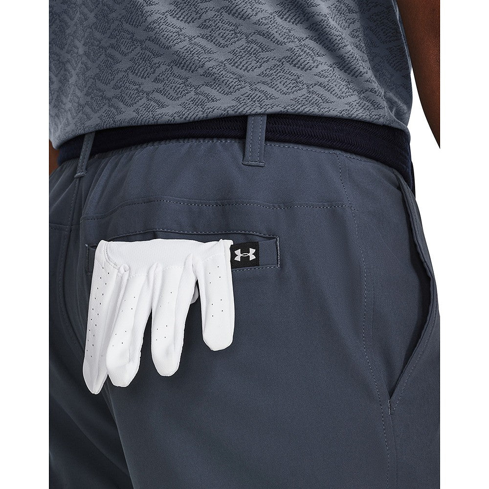 Under Armour Drive tapered fit heren golfbroek | kleur: Grijsblauw