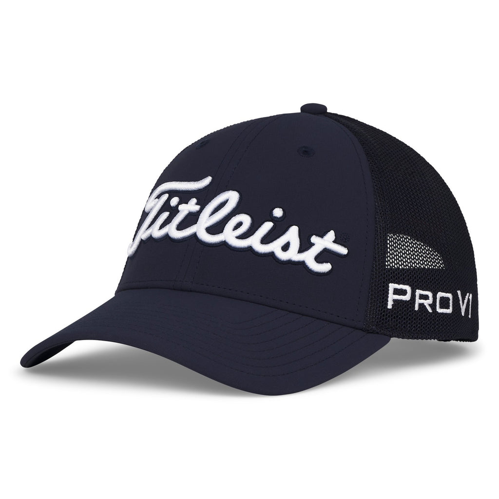 Titleist Tour Performance Mesh Cap - golfpet | kleur: Marineblauw