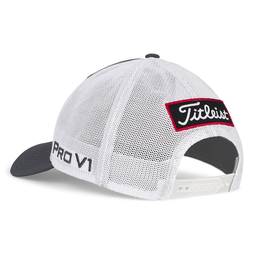 Titleist Tour Performance Mesh Cap - golfpet | kleur: Grijs-wit