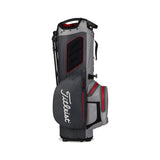 Titleist Hybrid 14 StaDry golf standbag - draagtas (grijs-rood)