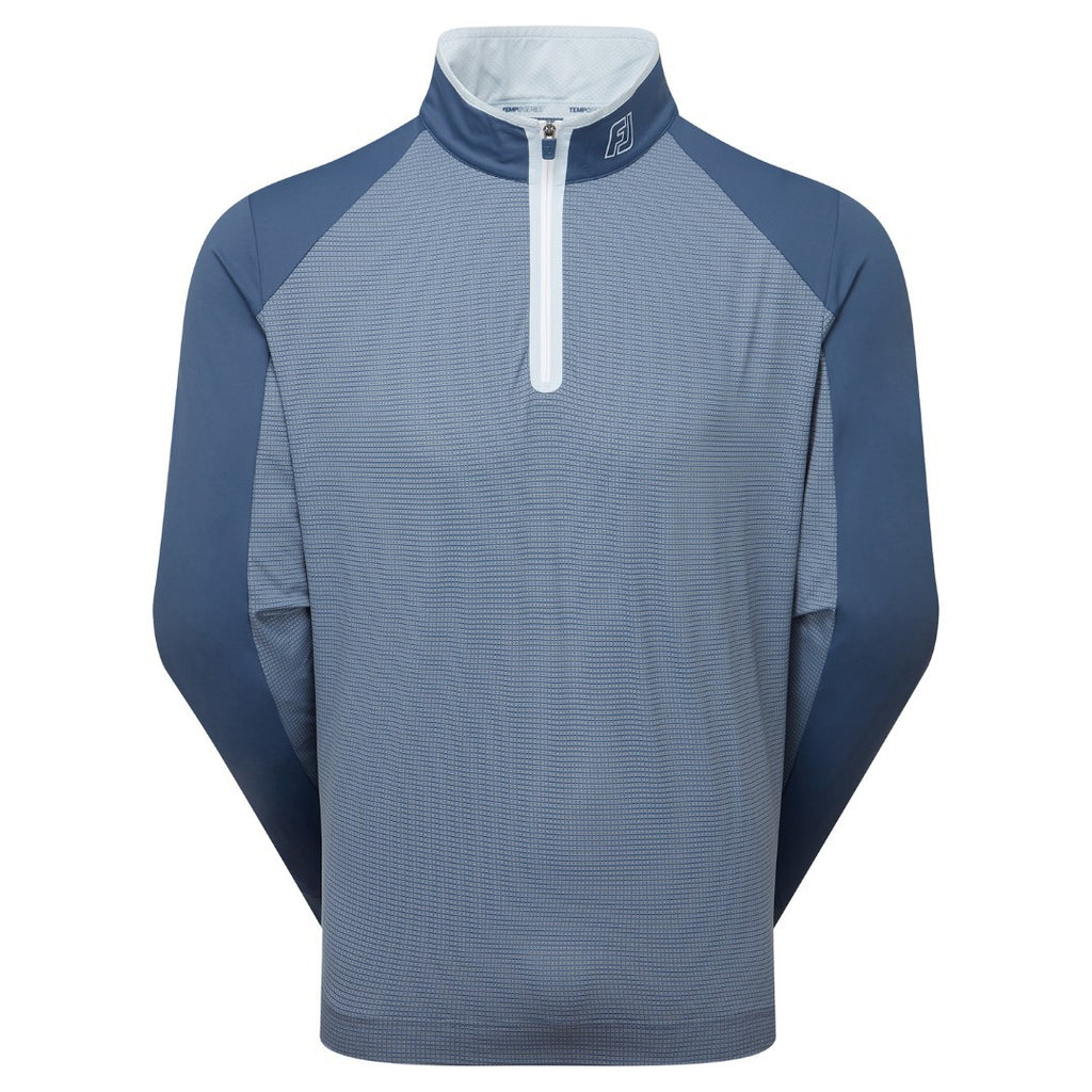 Footjoy TempoSeries Chill Out - heren golf pullover | kleur: Denim