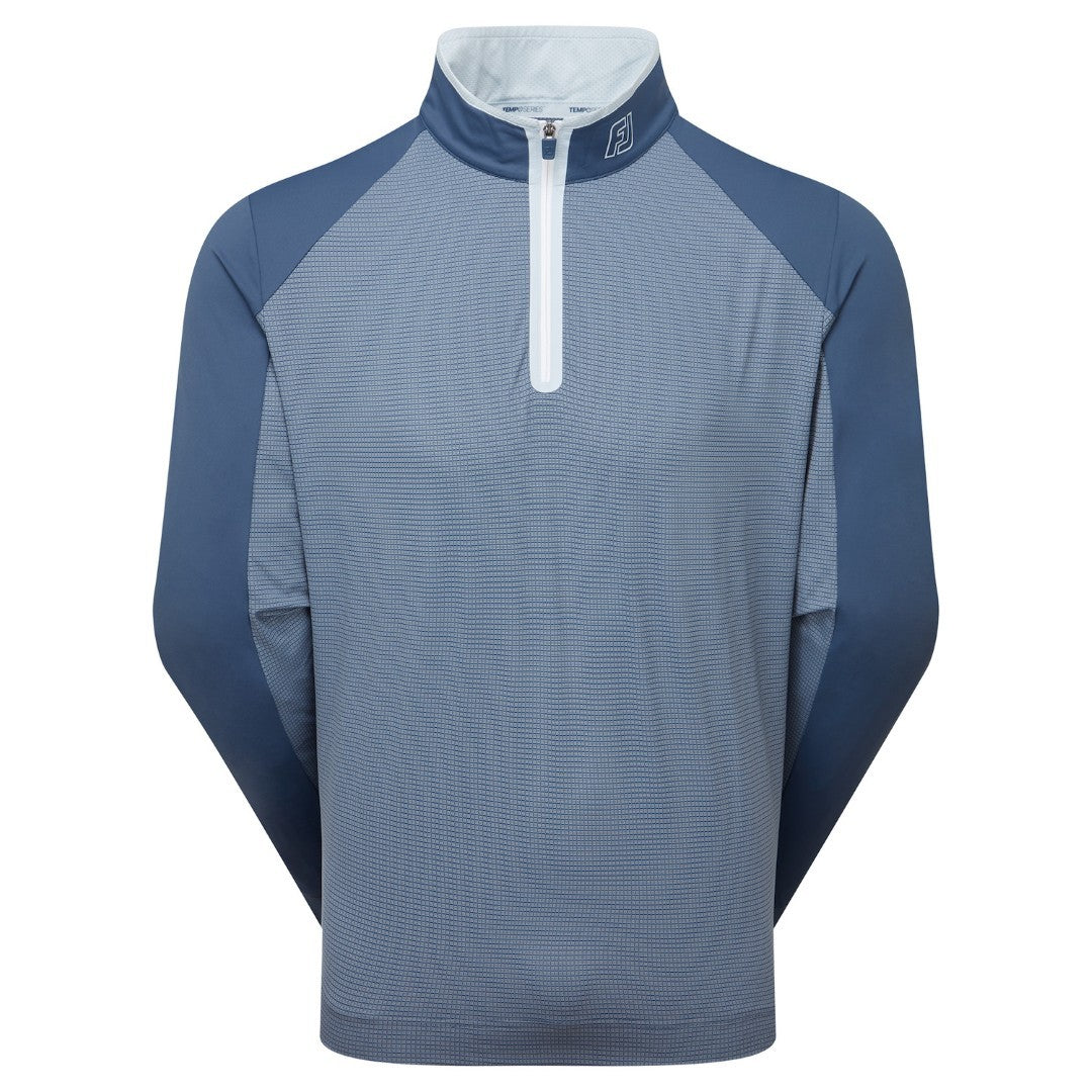 Footjoy TempoSeries Chill Out - heren golf pullover | kleur: Denim