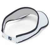 Footjoy golf visor - zonneklep | kleur: Hemelsblauw print-marineblauw