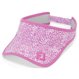 Footjoy golf visor - zonneklep | kleur: Berry animal