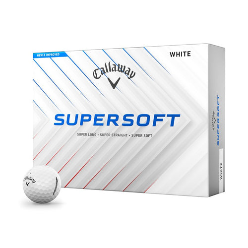 Callaway SuperSoft golfballen 12 stuks | kleur: Wit
