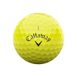Callaway Chrome Soft golfballen 12 stuks (geel)