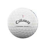 Callaway Chrome Tour X Triple Track golfballen 12 stuks (wit)