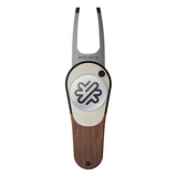 Pitchfix Woodie - golf pitchfork | kleur: Walnoot