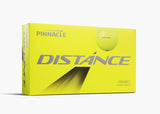 Pinnacle Distance golfballen 15 stuks (geel)
