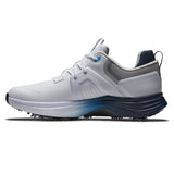 Chaussure de golf Footjoy Hyperflex Carbon pour homme (blanc-bleu marine)