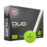 Wilson Staff Duo Soft golfballen 12 stuks (groen)