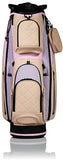 Jucad First Class golftas - cartbag (beige-lila-roze)