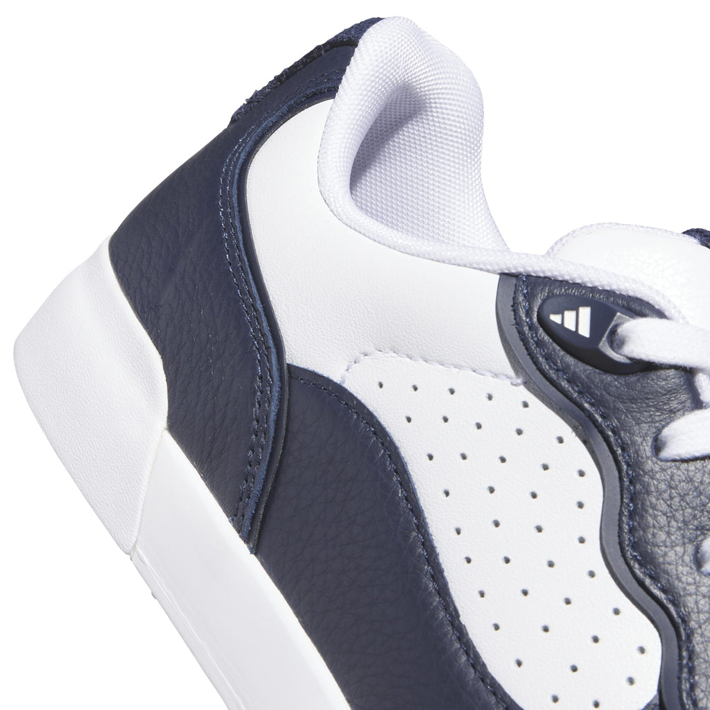 adidas RETROCROSS 25 dames golfschoen (wit-marineblauw)