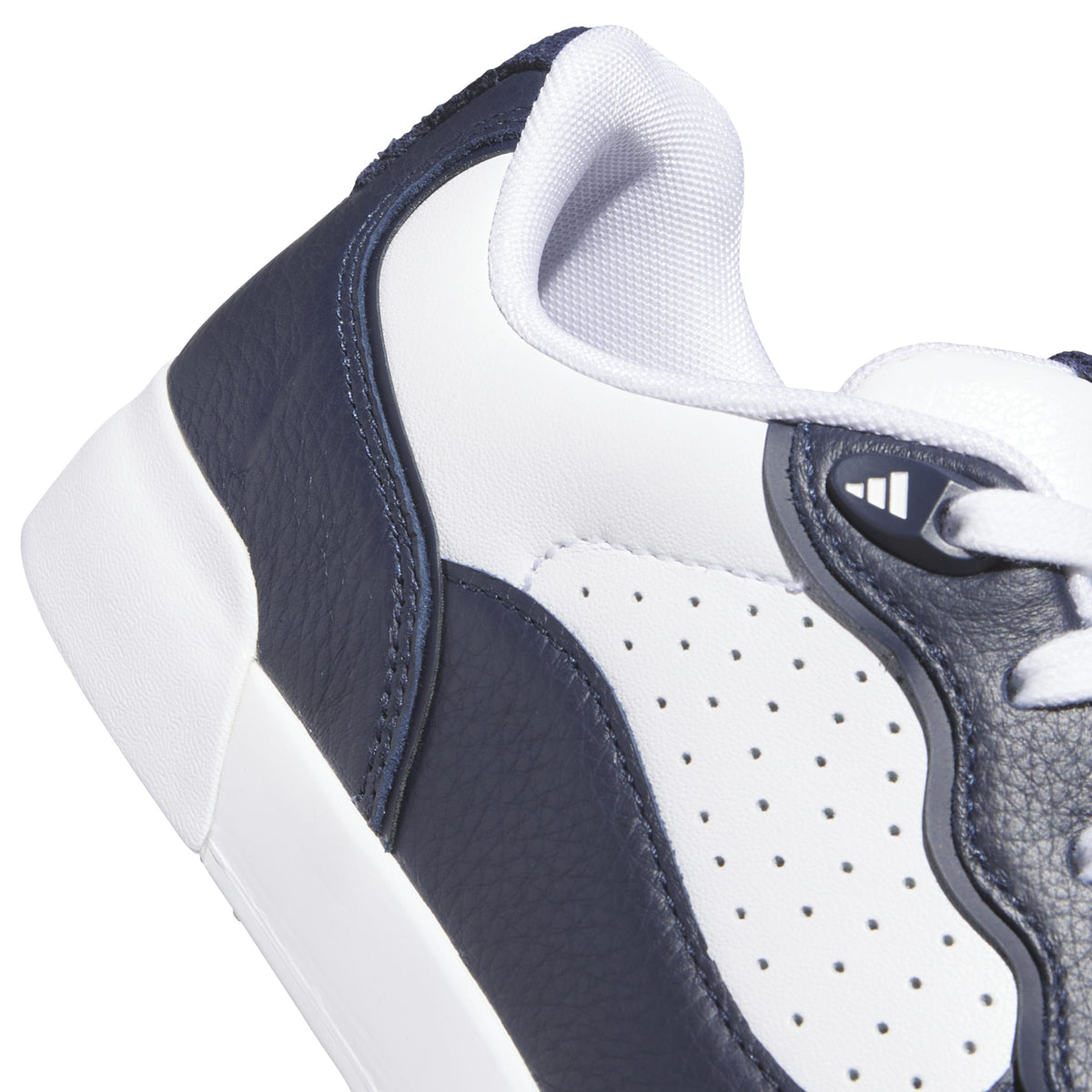 adidas RETROCROSS 25 dames golfschoen (wit-marineblauw)