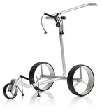 Jucad JuStar Carbon Light Elektrische Golftrolley 45 Holes-set