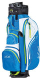 Jucad Manager Aquata golftas - cartbag (blauw-wit)
