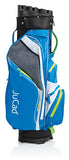 Jucad Manager Aquata golftas - cartbag (blauw-wit)