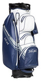 JuCad Aquastop Plus golftas - cartbag (wit-donkerblauw)