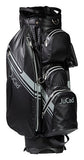 JuCad Aquastop Plus golftas - cartbag (zwart-titan)