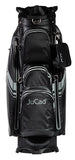 JuCad Aquastop Plus golftas - cartbag (zwart-titan)