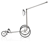 Jucad JuStar 3-Wiel Golftrolley - zilver