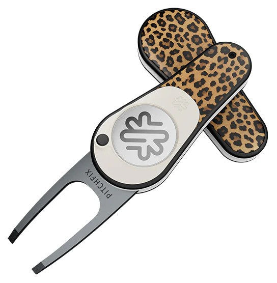Pitchfix Ultima - golf pitchfork (luipaard)
