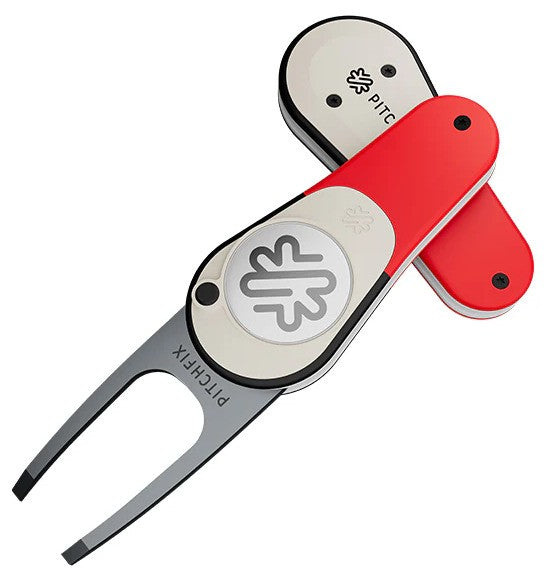 Pitchfix Icon - golf pitchfork (rood)
